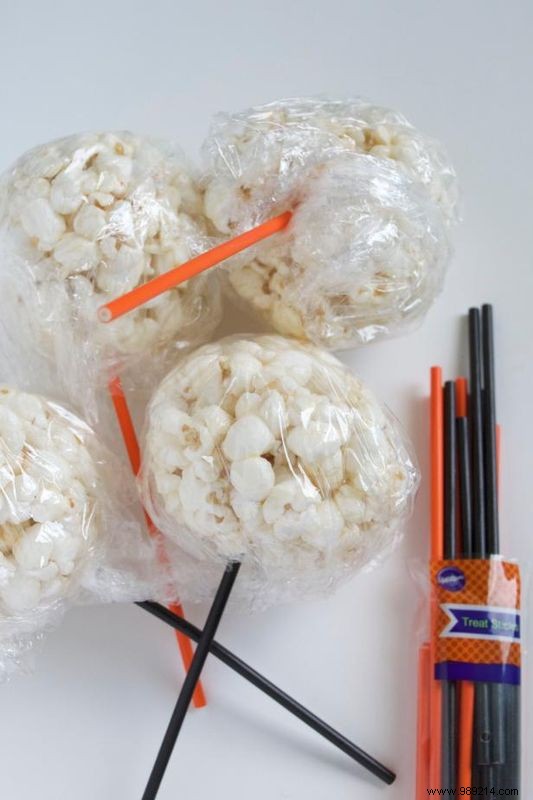 How to Make Personality Halloween Popcorn Balls