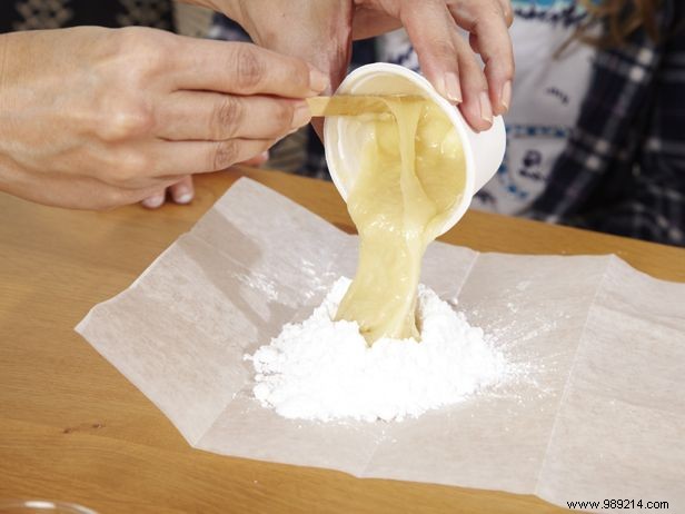 How to make homemade gum with children