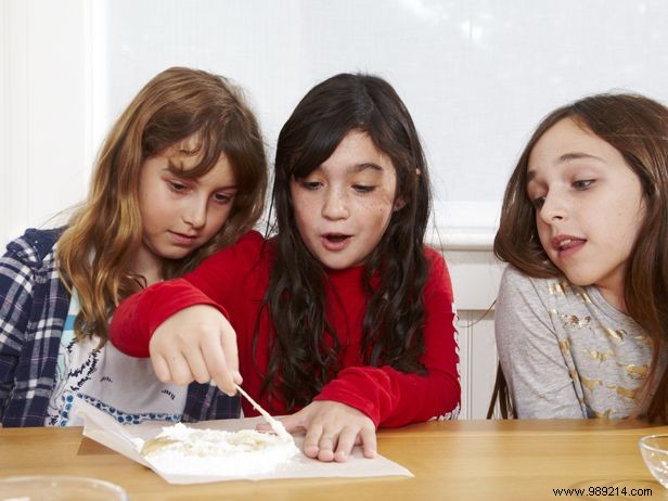 How to make homemade gum with children