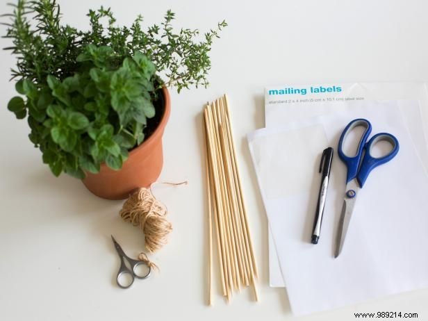 How to Make Herb Centerpieces and Party Favors