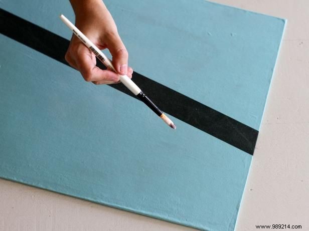 How to make no-sew fabric slate tablecloths