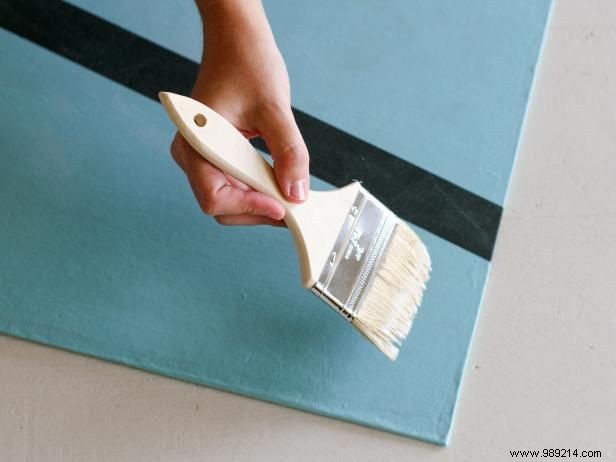 How to make no-sew fabric slate tablecloths