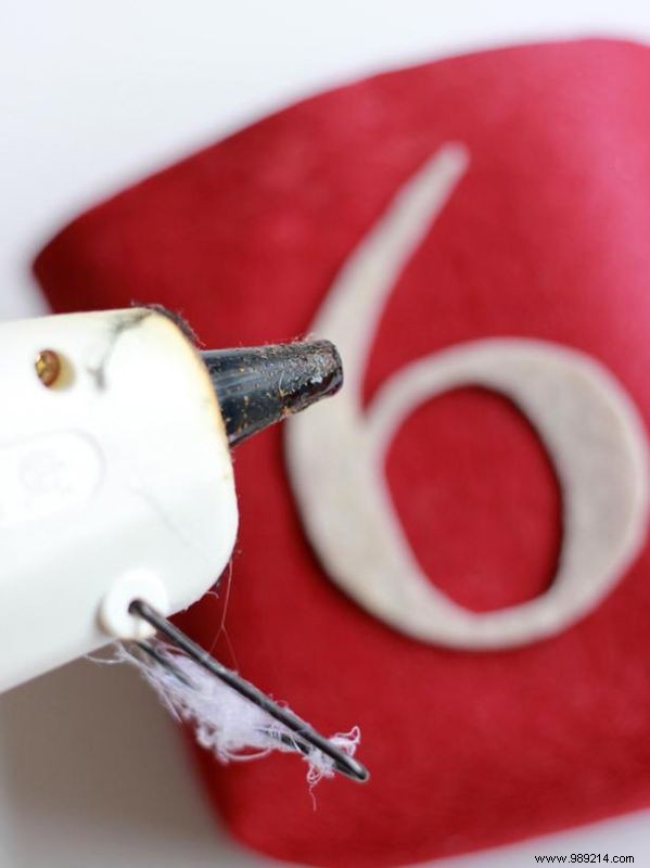 How to make no-sew Advent calendar bags