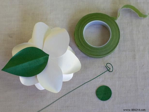 How to make garden paper