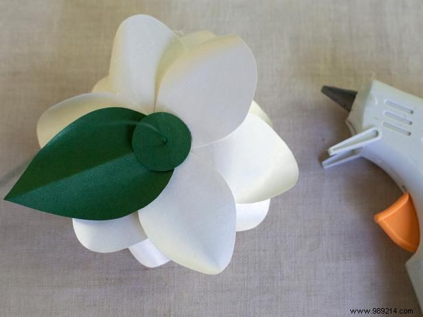 How to make garden paper