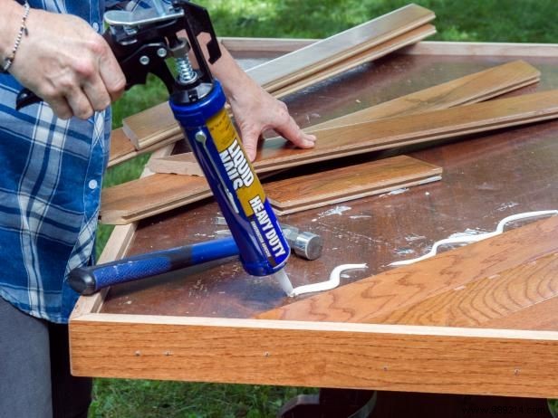 How To Over a Dining Table With Hardwood Floors