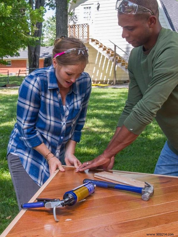 How To Over a Dining Table With Hardwood Floors