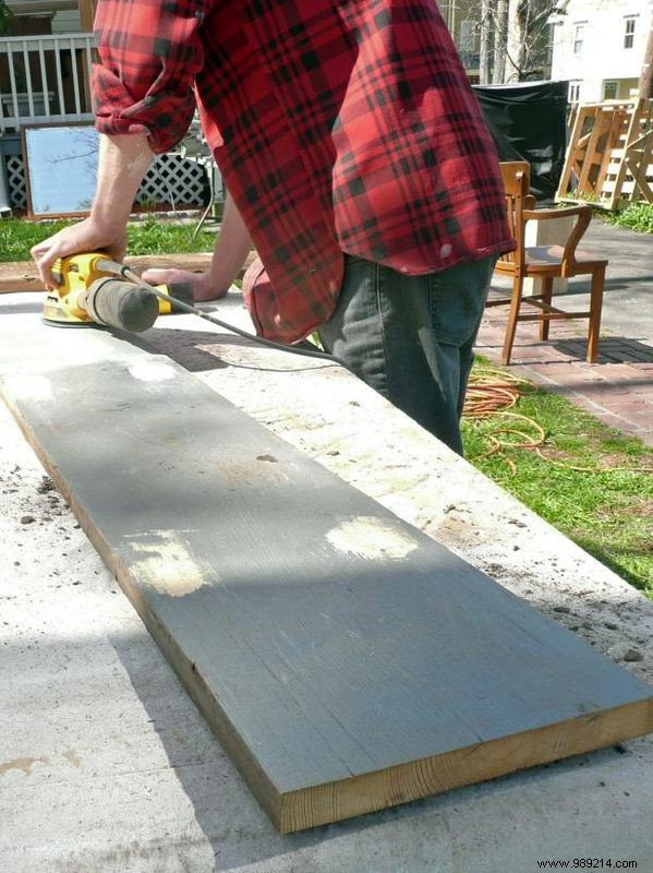 How To Make Shelves From Old Hardwood Floors