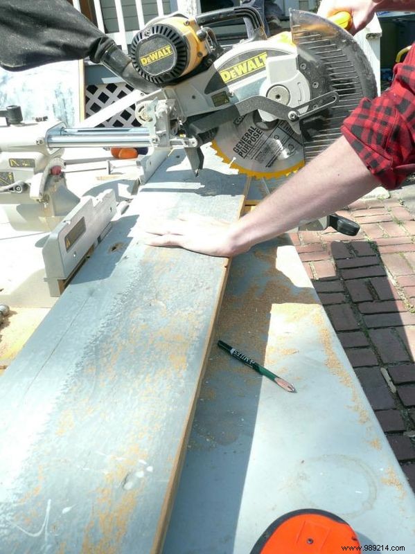 How To Make Shelves From Old Hardwood Floors