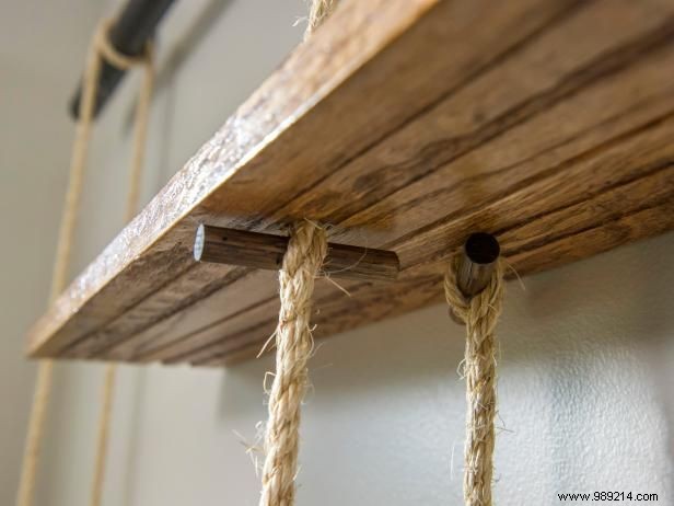 How to Make Rope Shelves