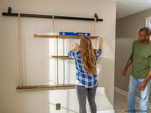 How to Make Rope Shelves