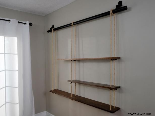 How to Make Rope Shelves