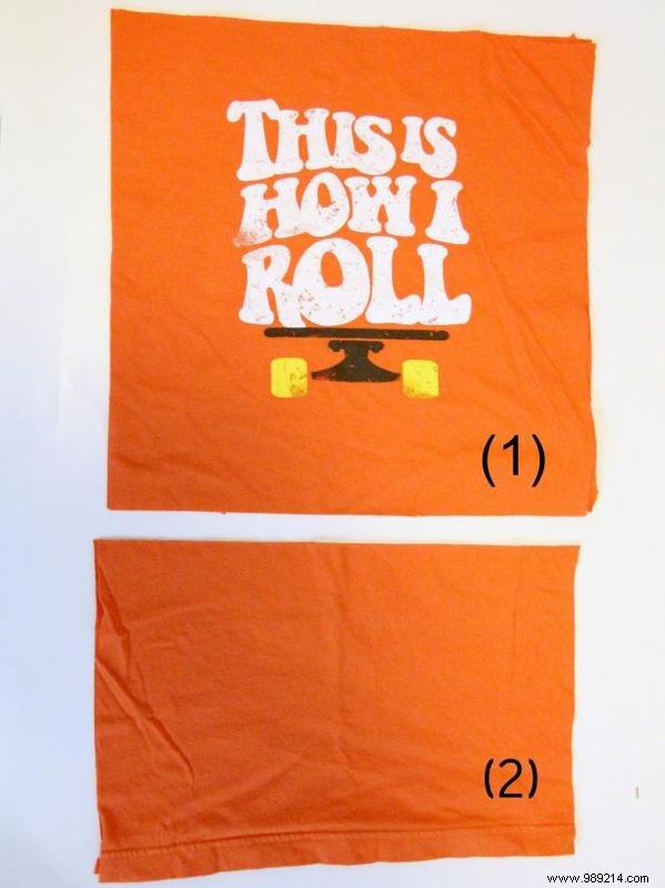 How to make throw pillows from old t-shirts