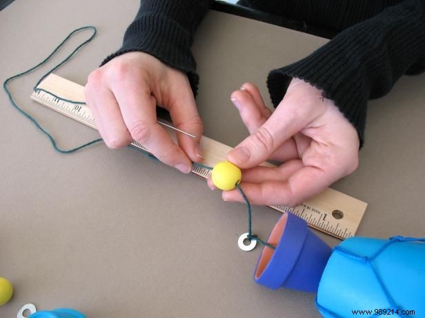 How to make terracotta wind chimes