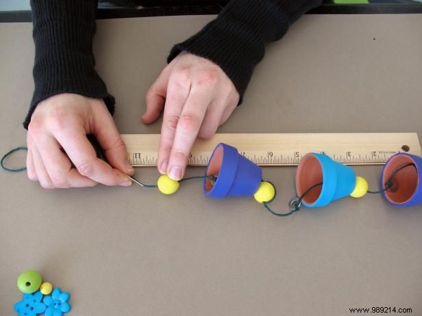 How to make terracotta wind chimes