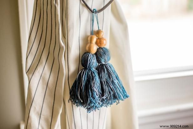 How to Tie Back Curtain Tassel Tie Backs