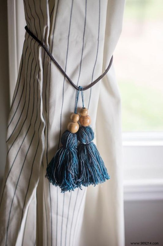 How to Tie Back Curtain Tassel Tie Backs