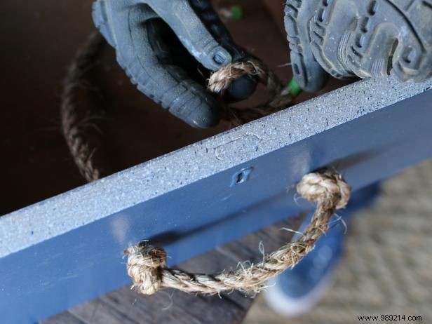 How to paint a nautical dresser