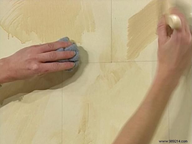 How to Paint a Faux Limestone Finish