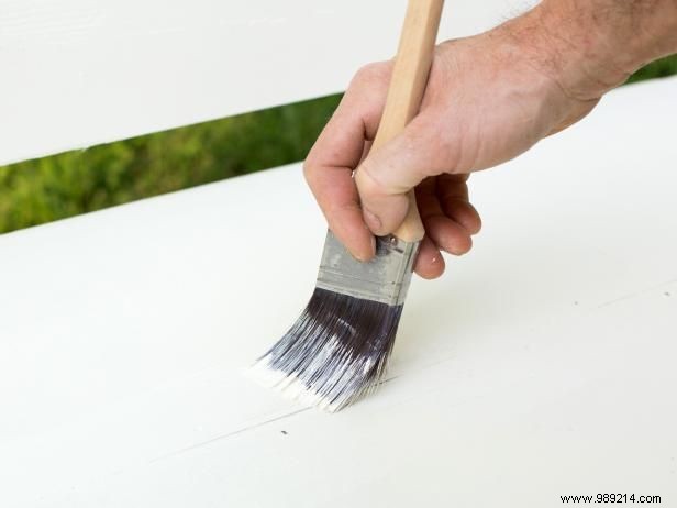 How to paint nautical flags on a bench