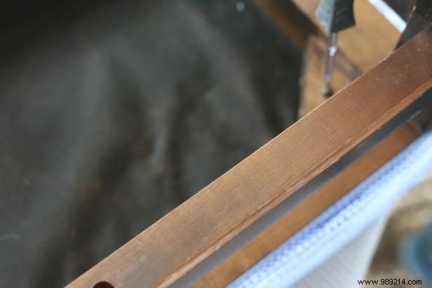 Recovering an Ottoman Using a Flat Weave Rug