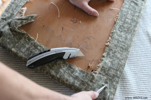 How to Recover a Dining Room Chair With a Flat Weave Rug