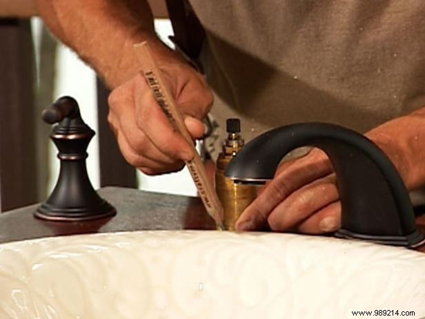 How to repurpose an old cabinet into a vanity