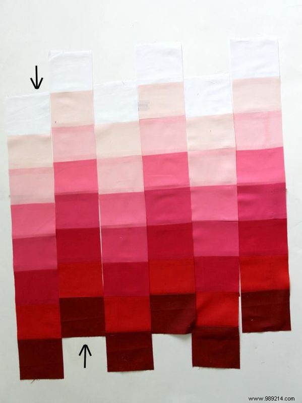 How to Sew an Ombre Christmas Stocking