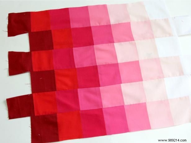 How to Sew an Ombre Christmas Stocking