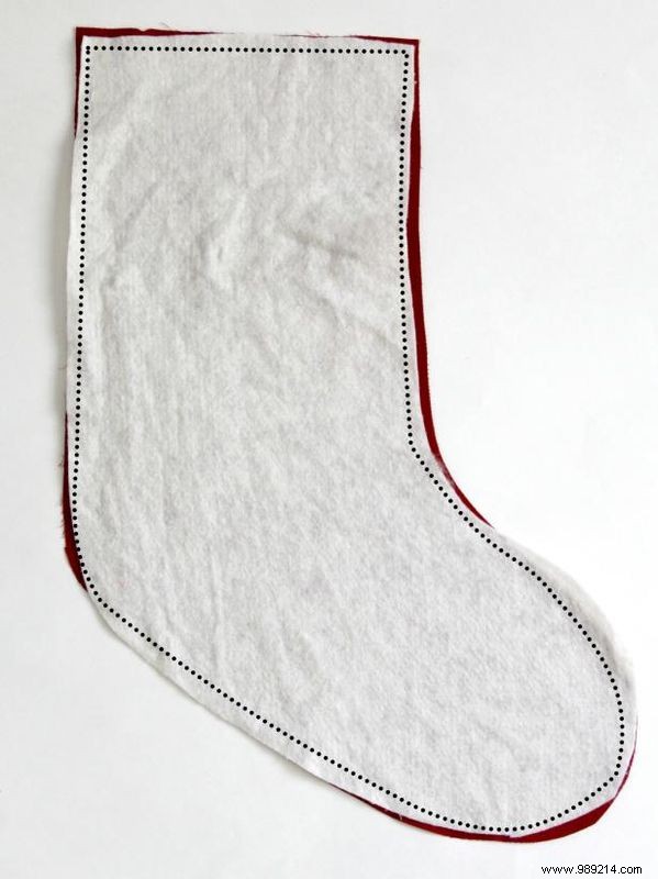 How to Sew an Ombre Christmas Stocking