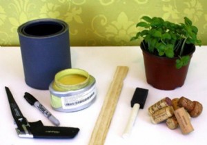 How to turn a paint can into a garden pot