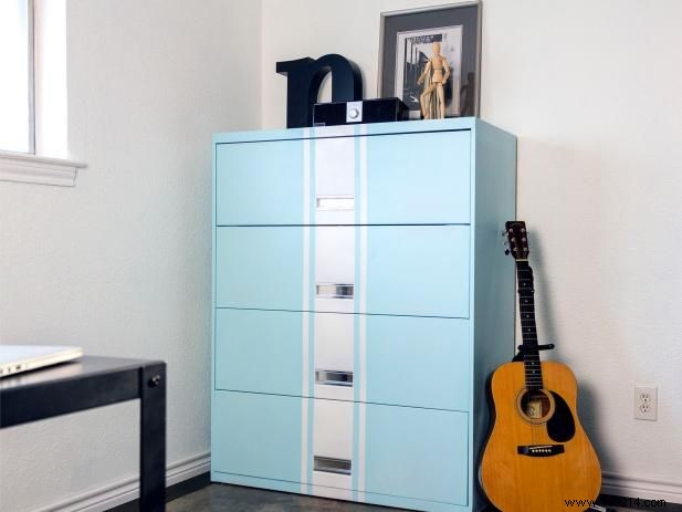 How to turn a flip-top file cabinet into a stylish dresser