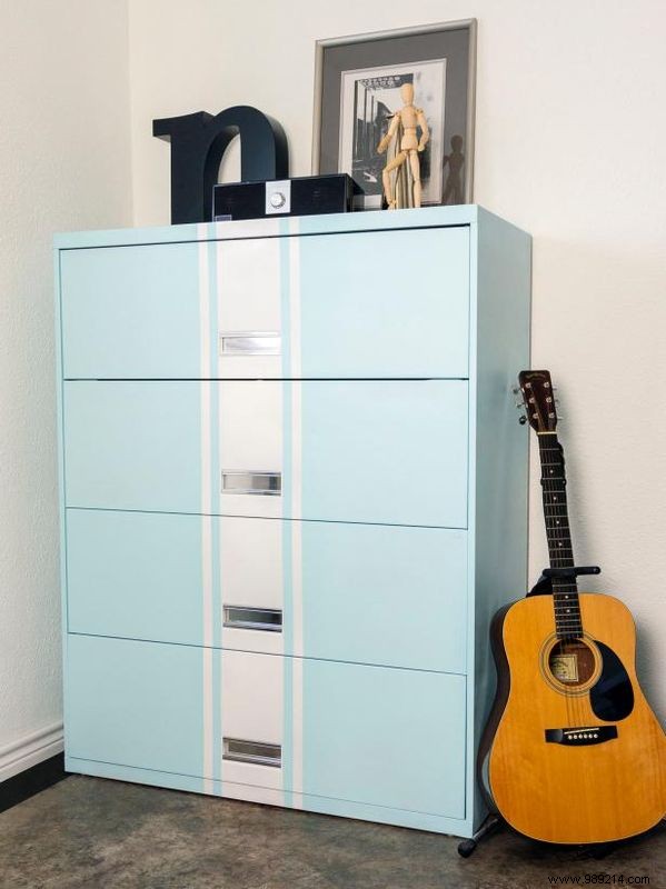 How to turn a flip-top file cabinet into a stylish dresser