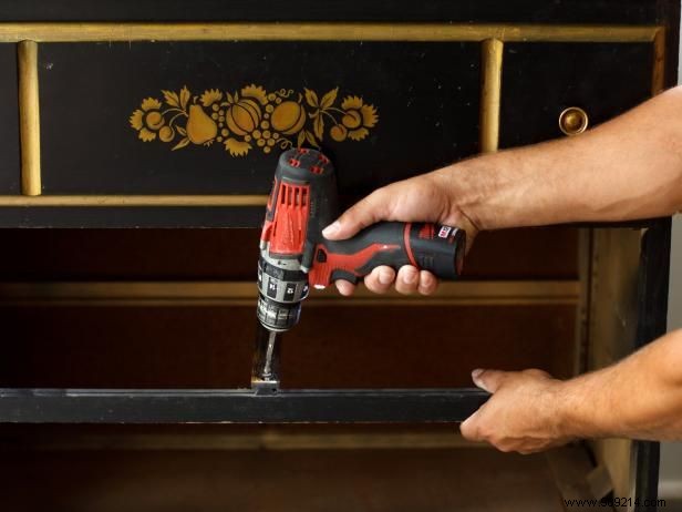 How to turn a dresser into a pet bed and nightstand