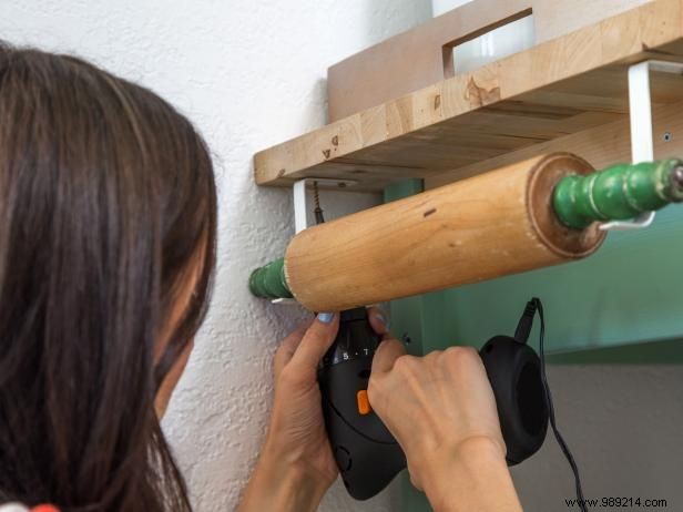 How to trick a rolling kitchen cart