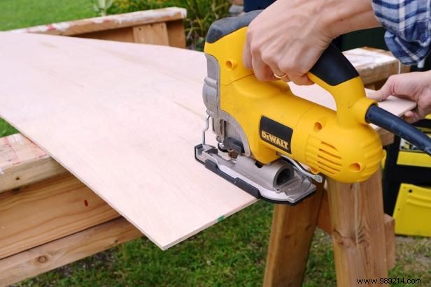 How to turn an old entertainment center into a play kitchen