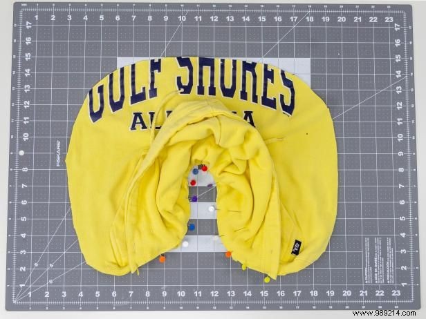 How to Recycle a Hoodie into a Cozy Travel Pillow