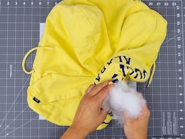 How to Recycle a Hoodie into a Cozy Travel Pillow