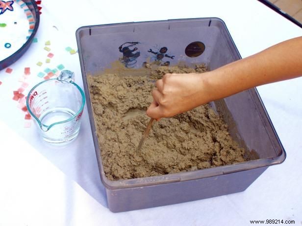 How to turn children s artwork into garden stones