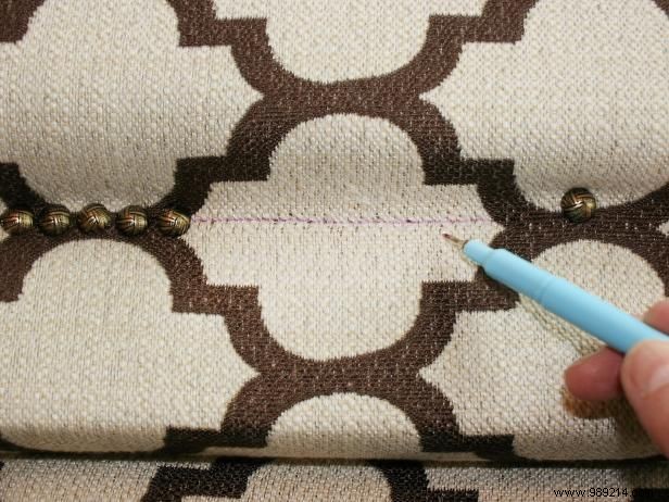 How to Upholster a Nailhead Headboard