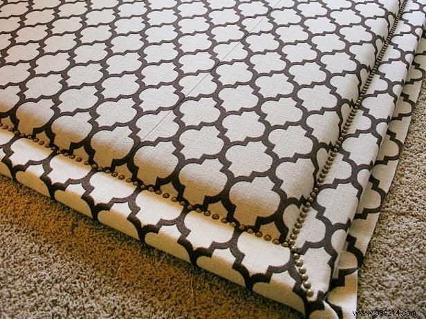 How to Upholster a Nailhead Headboard