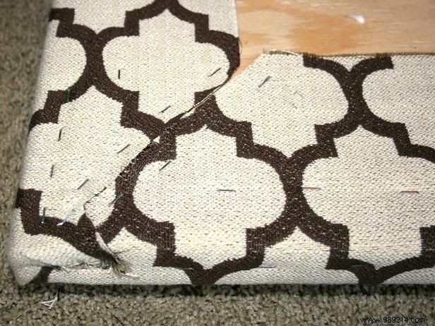 How to Upholster a Nailhead Headboard