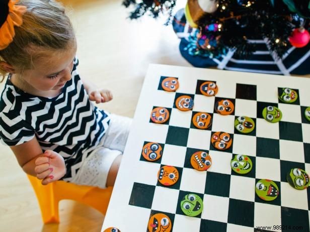 Ikea Hack How to turn a kick table into a kid s game table