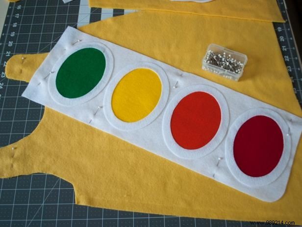 Kids Halloween Costume Watercolor Paint Box