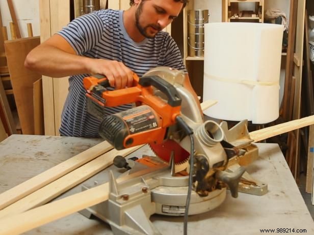 Make a French country headboard out of old doors