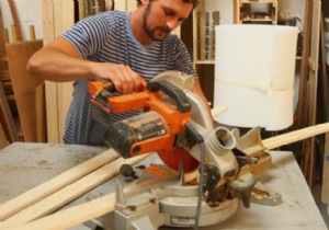 Make a French country headboard out of old doors