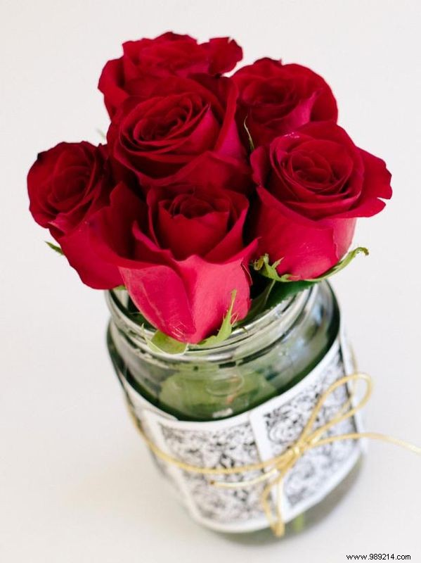 Make a Playing Card Rose Bouquet Centerpiece