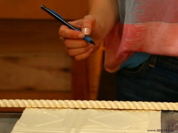 Make a Quilted Headboard With Tin Tiles