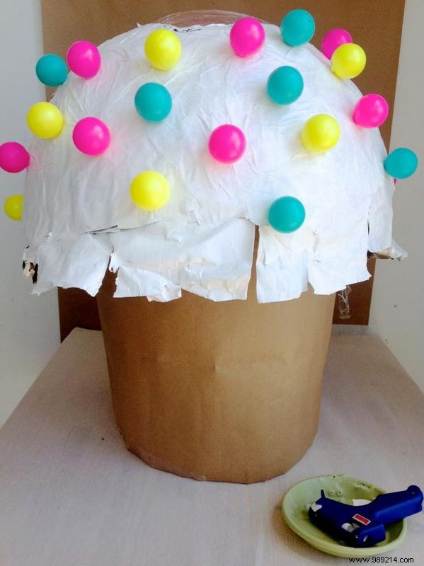 Make an ice cream cone costume