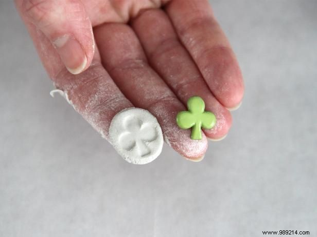 Make an air-dry clay shamrock necklace for St. Patrick s Day